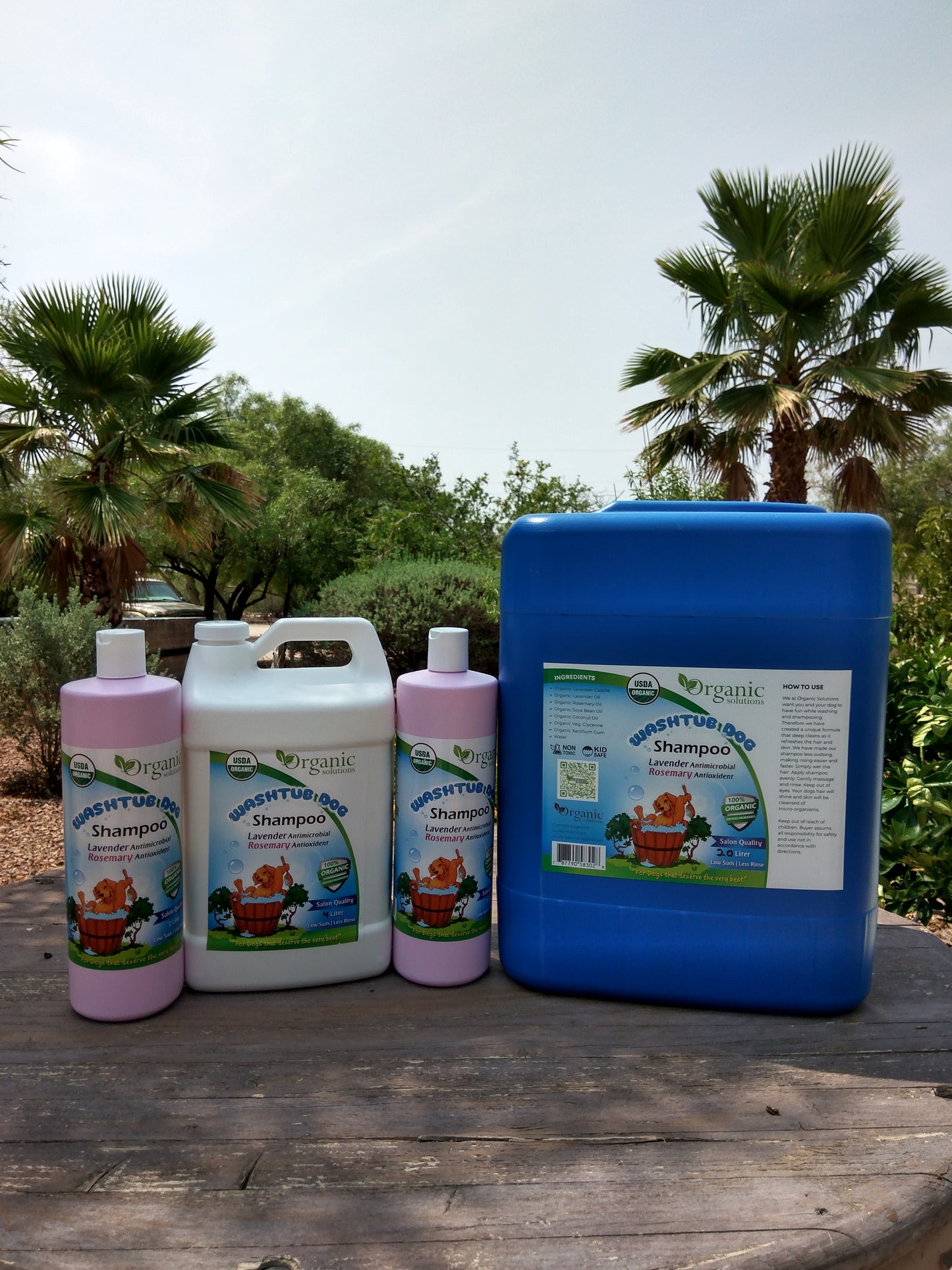 ORGANIC "WASHTUB DOG" SHAMPOO