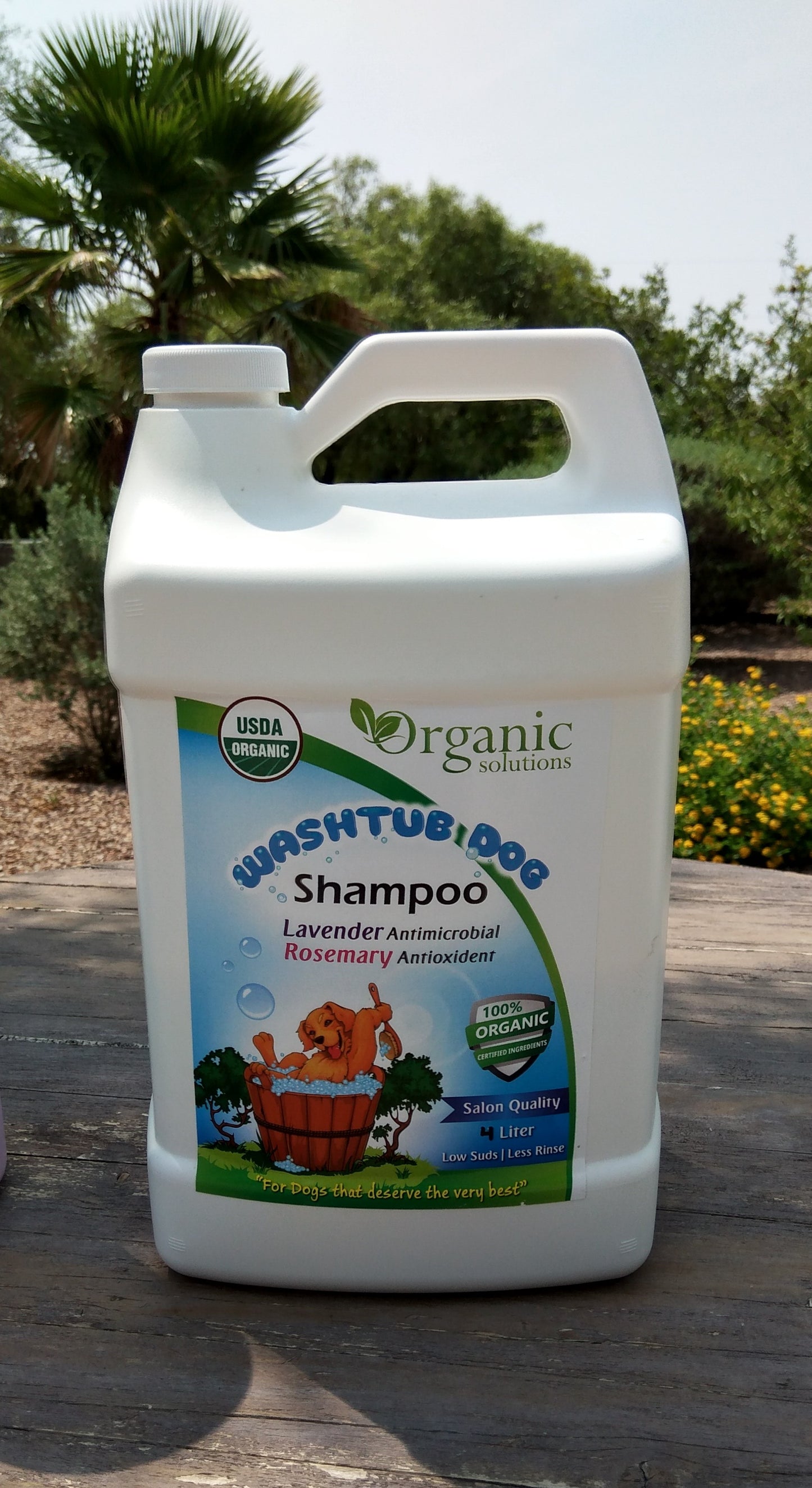 ORGANIC "WASHTUB DOG" SHAMPOO
